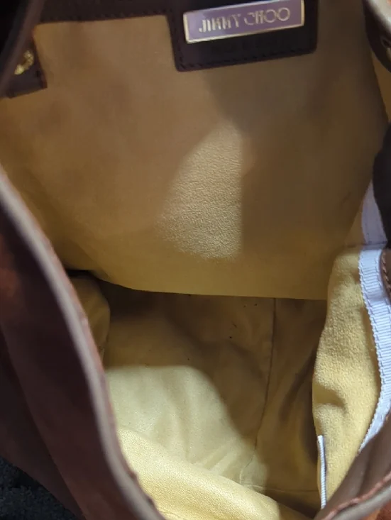 Jimmy Choo Ana Suede Hobo Bag - Picture 5 of 14